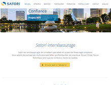 Tablet Screenshot of net-satori.ca